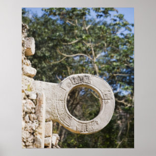 Mexiko, Yucatan, Uxmal. Uxmal, eine große Poster