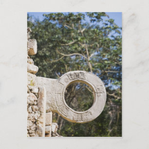 Mexiko, Yucatan, Uxmal. Uxmal, eine große Postkarte