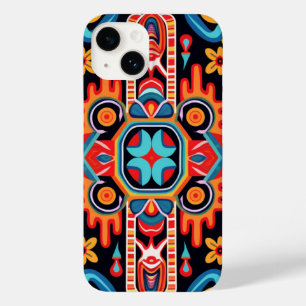 Mexikos Kunst des Huichol Case-Mate iPhone 14 Hülle