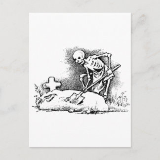 Mexikos "Tag der Toten" um 1949 Postkarte