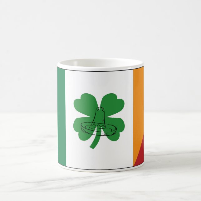 MexIrish_flag_Mug Tasse (Mittel)