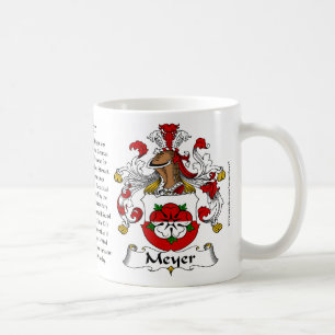 Meyer-Familien-Wappen Tasse