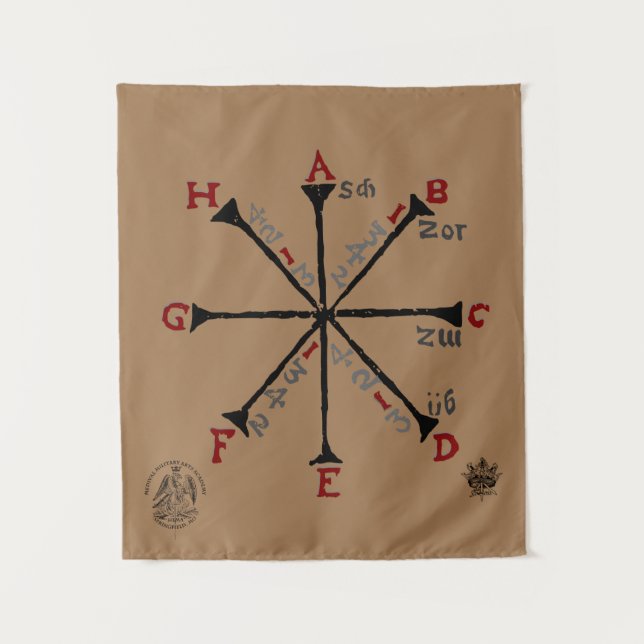 Méyer Square Tapestation Wandteppich (Vorderseite)