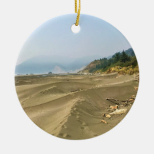 Meyers Beach North, Gold Beach, Oregon Keramik Ornament