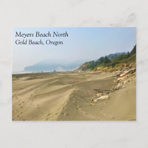 Meyers Beach North, Gold Beach, Oregon Postkarte