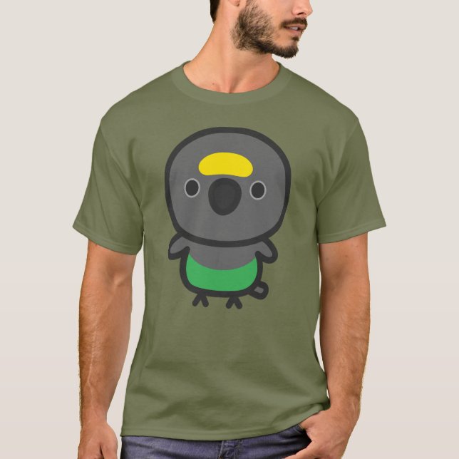Meyers Sittich T-Shirt (Vorderseite)