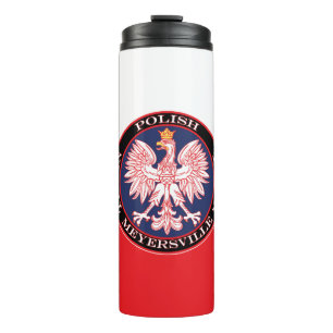 Meyersville Polish Texan Thermosbecher
