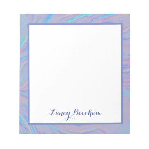 Mezmerisierung des irideszierenden Steins Notizblock