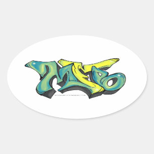 MFB-Aufkleber Ovaler Aufkleber