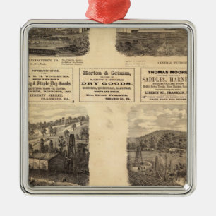 Mfg Co, Ölfelder Ornament Aus Metall