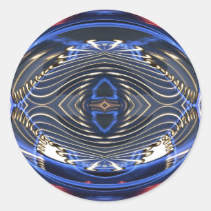 _MG_0020 flach Runder Aufkleber