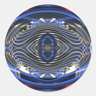 _MG_0020 flach Runder Aufkleber