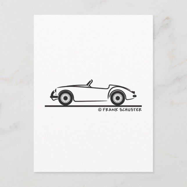 MG A POSTKARTE (Vorderseite)