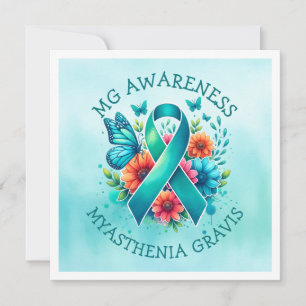 MG-Bewusstsein   Myasthenia Gravis Ribbon
