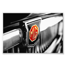 MG Classic British Sports Motor Car Fotodruck