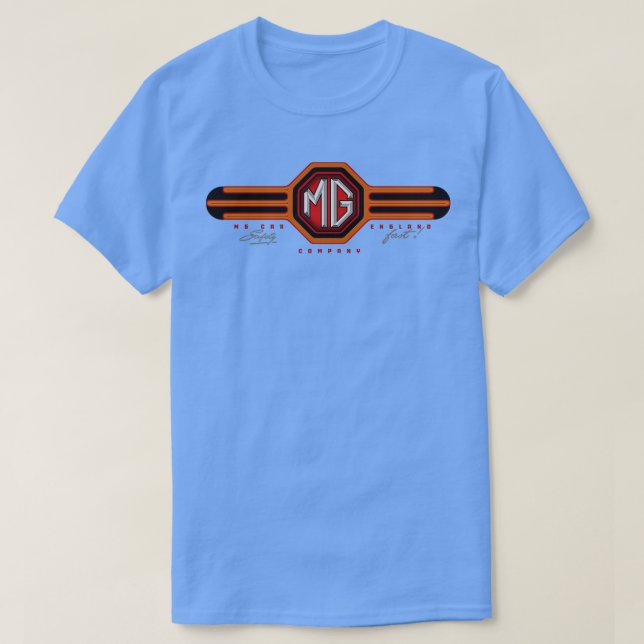 MG-Fahrzeuge England 1 T-Shirt (Design vorne)