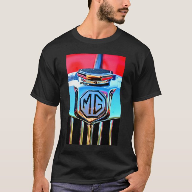 Mg Klassischer Sportwagen T-Shirt (Vorderseite)