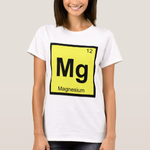 Mg - Magnesium Chemie Periodensystem Symbol T-Shirt