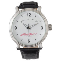 MG RV8 Armbanduhr mit Leder