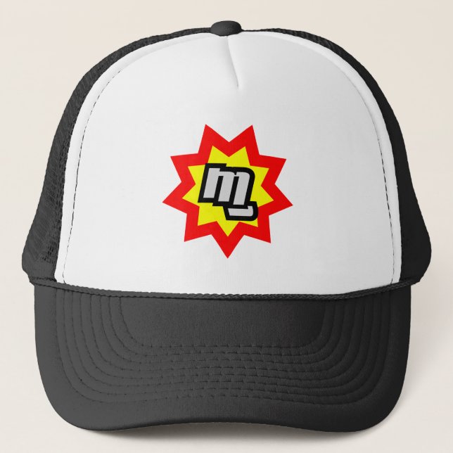 MG Symbol Trucker Hat Truckerkappe (Vorderseite)