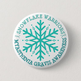MG Warrieness Ribbon Button Snowflake