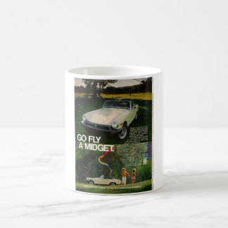 MG-Zwerg gehen Fliege ein Miniaturdrachen Briten Tasse