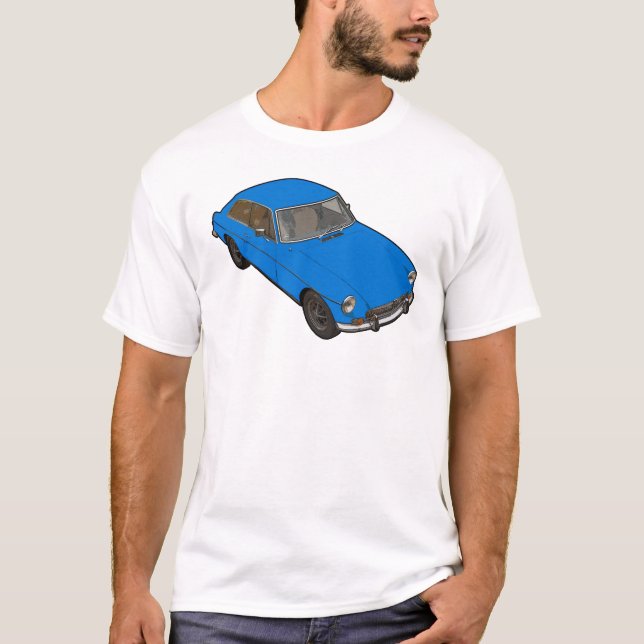 MGB-Blau T-Shirt (Vorderseite)