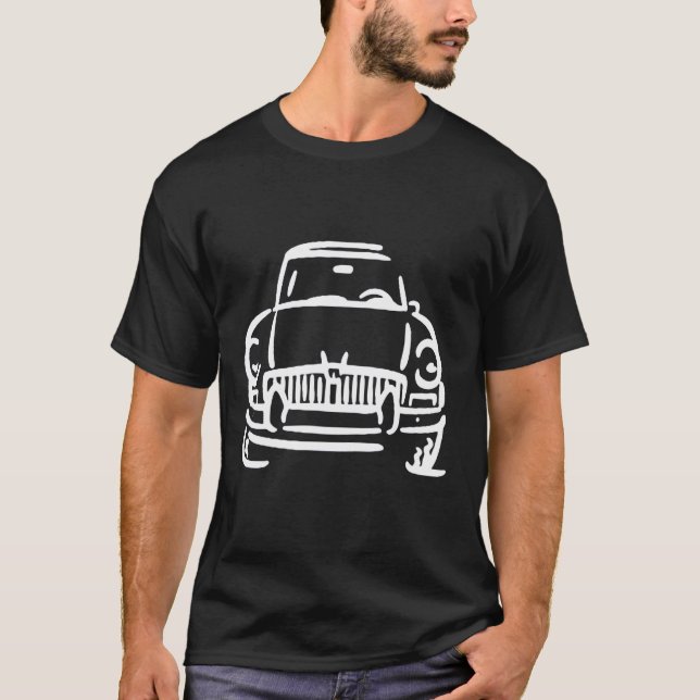 MGB GT MG British English Roadster Sportscar T-Shirt (Vorderseite)
