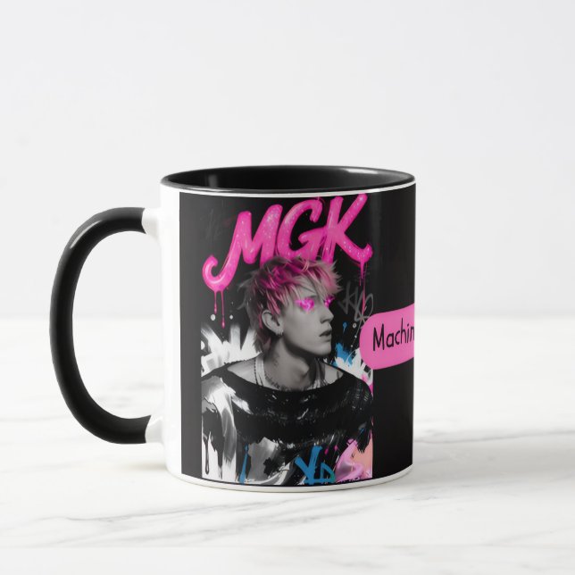 MGK Machine Gun Kelly Music Fan Coffee Mug Tasse (Links)