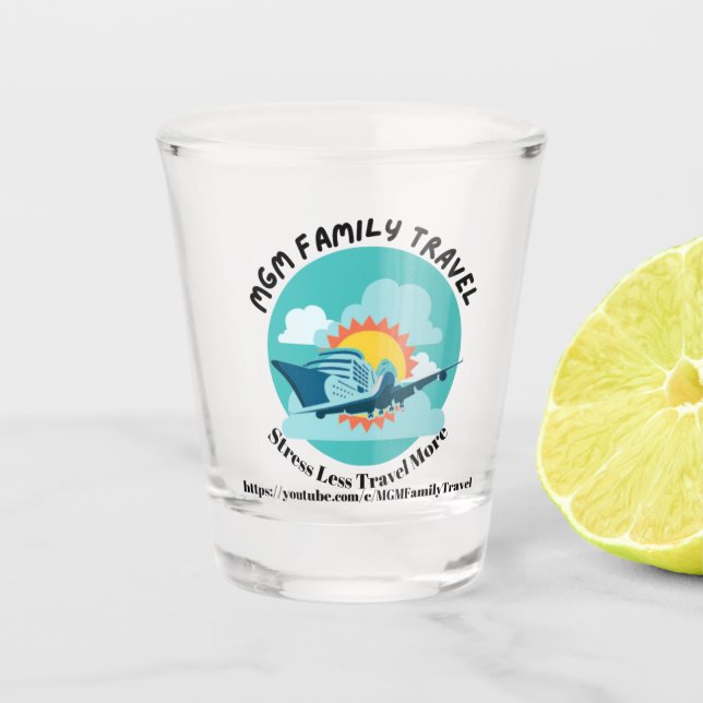 MGM Family Travel Shot Glas (Vorderseite)