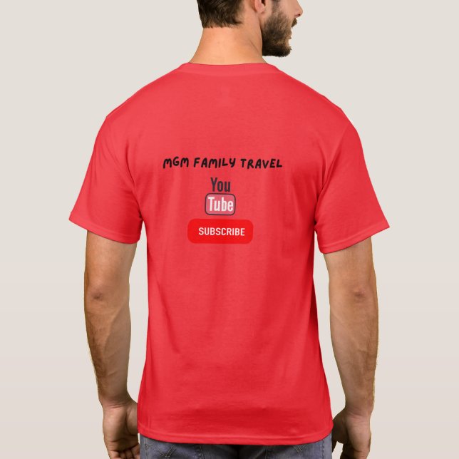 MGM Family Travel T-Shirt (Rückseite)