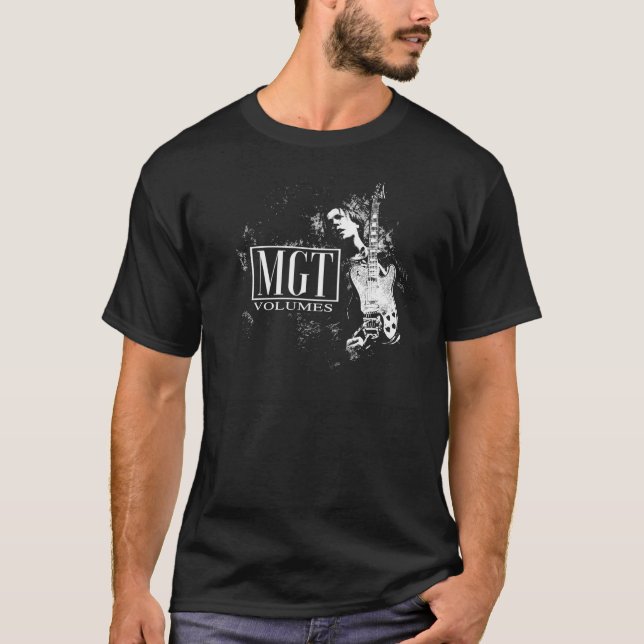 MGT Volumen-schwarzes T-Shirt (Vorderseite)