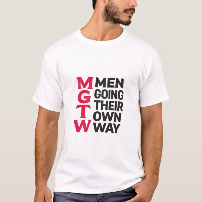mgtow mens  T-Shirt (Vorderseite)