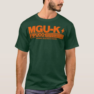 MGUK F1 Hybrid-Power Orange Design T-Shirt