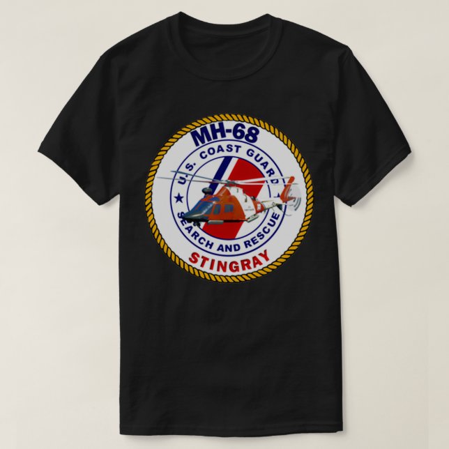 MH68 Stingray USCG SAR T-Shirt (Design vorne)