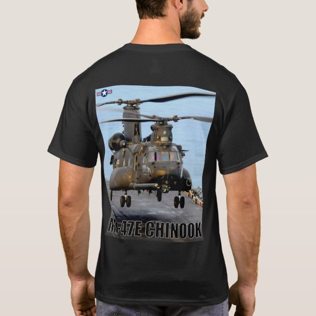 MH-47E CHINOOK T-Shirt (Rückseite)