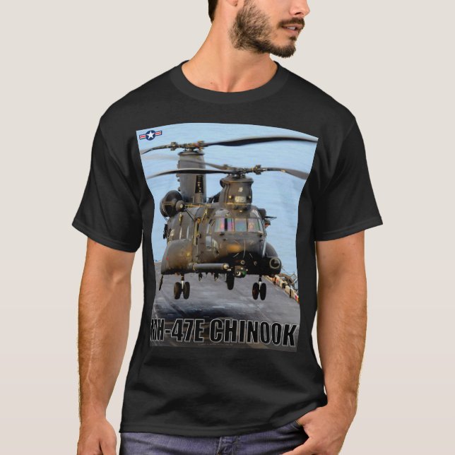 MH-47E CHINOOK T-Shirt (Vorderseite)