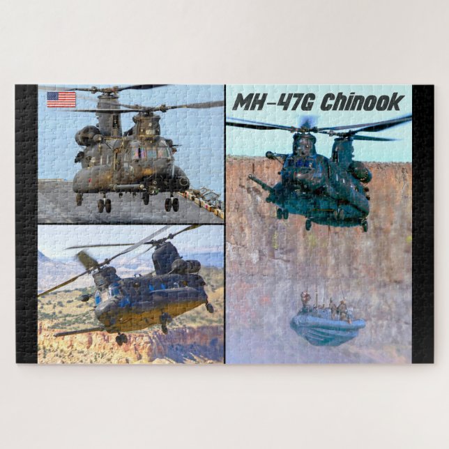 MH-47G-CHINOOK (20x30 INCH) Puzzle (Horizontal)