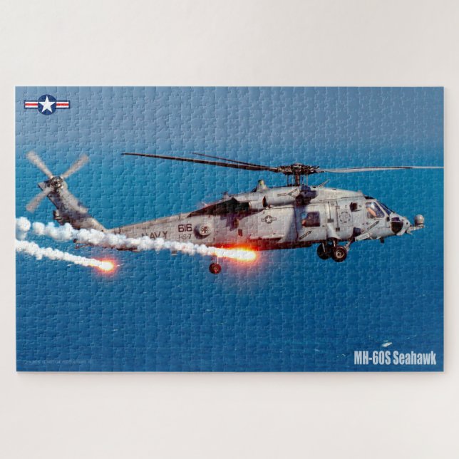 MH-60er-SEAHAWK (20 x 30 INCH) Puzzle (Horizontal)