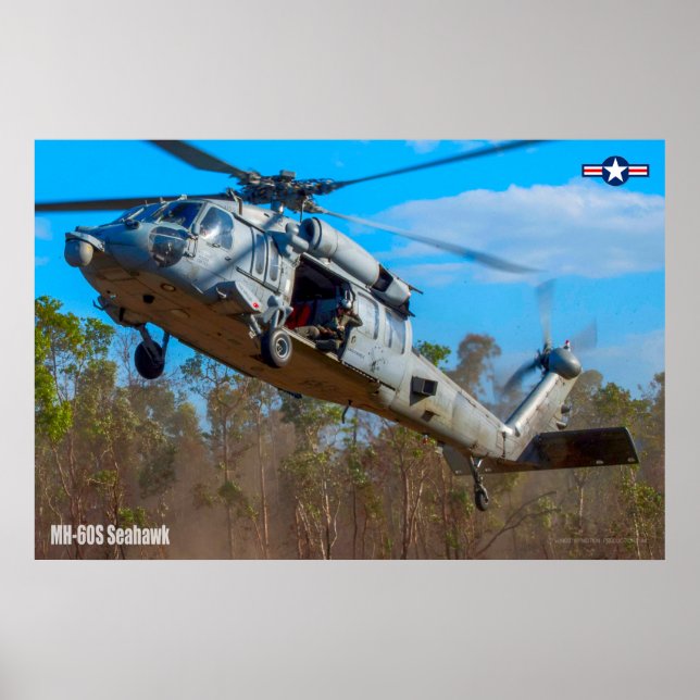 MH-60er SEAHAWK Poster (Vorne)