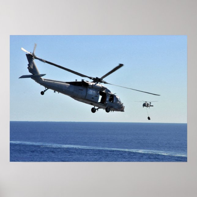 MH-60er-See-Hawk Poster (Vorne)