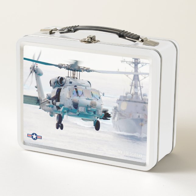 MH-60R SEAHAWK METALL BROTDOSE (Vorderseite)