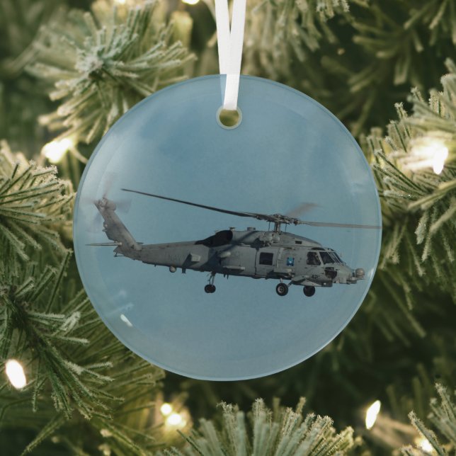 MH-60R Seahawk Ornament Aus Glas (InSitu)