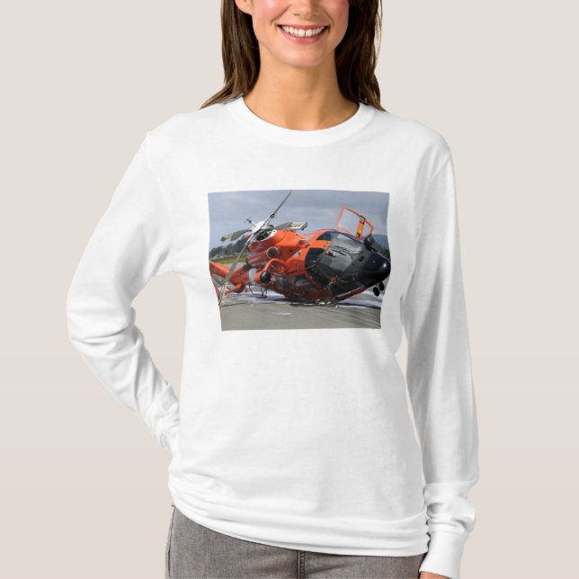 MH-65 Dolphin-Hubschrauber stürzten bei Arcata Air T-Shirt (Vorderseite)
