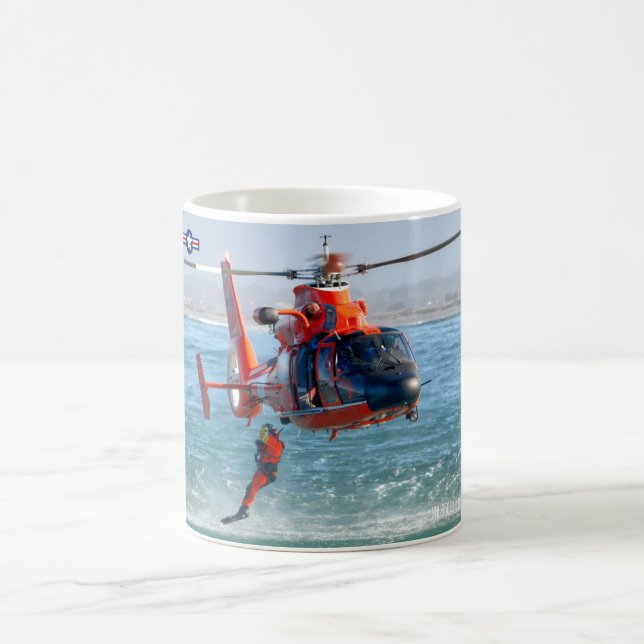 MH-65C-DOLPHIN KAFFEETASSE (Mittel)