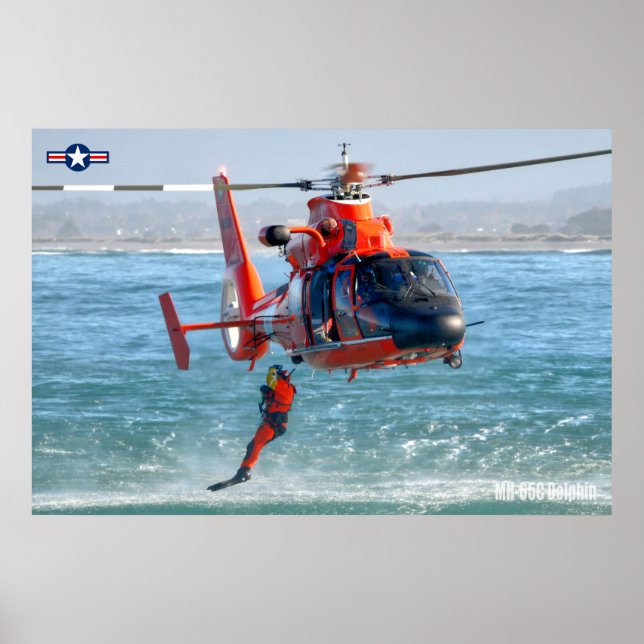 MH-65C-DOLPHIN POSTER (Vorne)