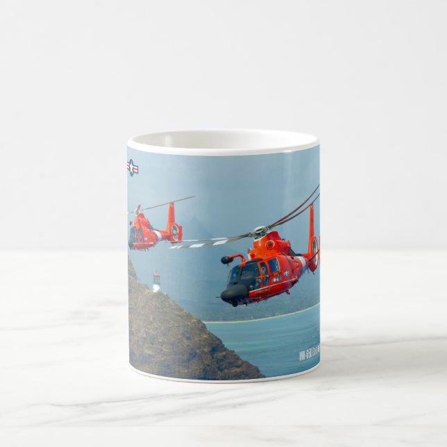 MH-65D-DOLPHIN KAFFEETASSE (Mittel)