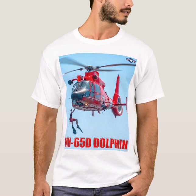 MH-65D-DOLPHIN T-Shirt (Vorderseite)