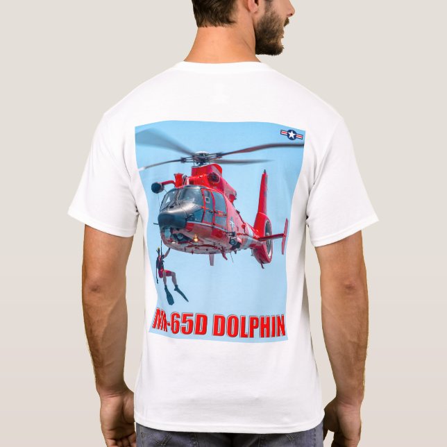 MH-65D-DOLPHIN T-Shirt (Rückseite)
