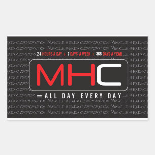 MHC 24-7-365 Stickers
